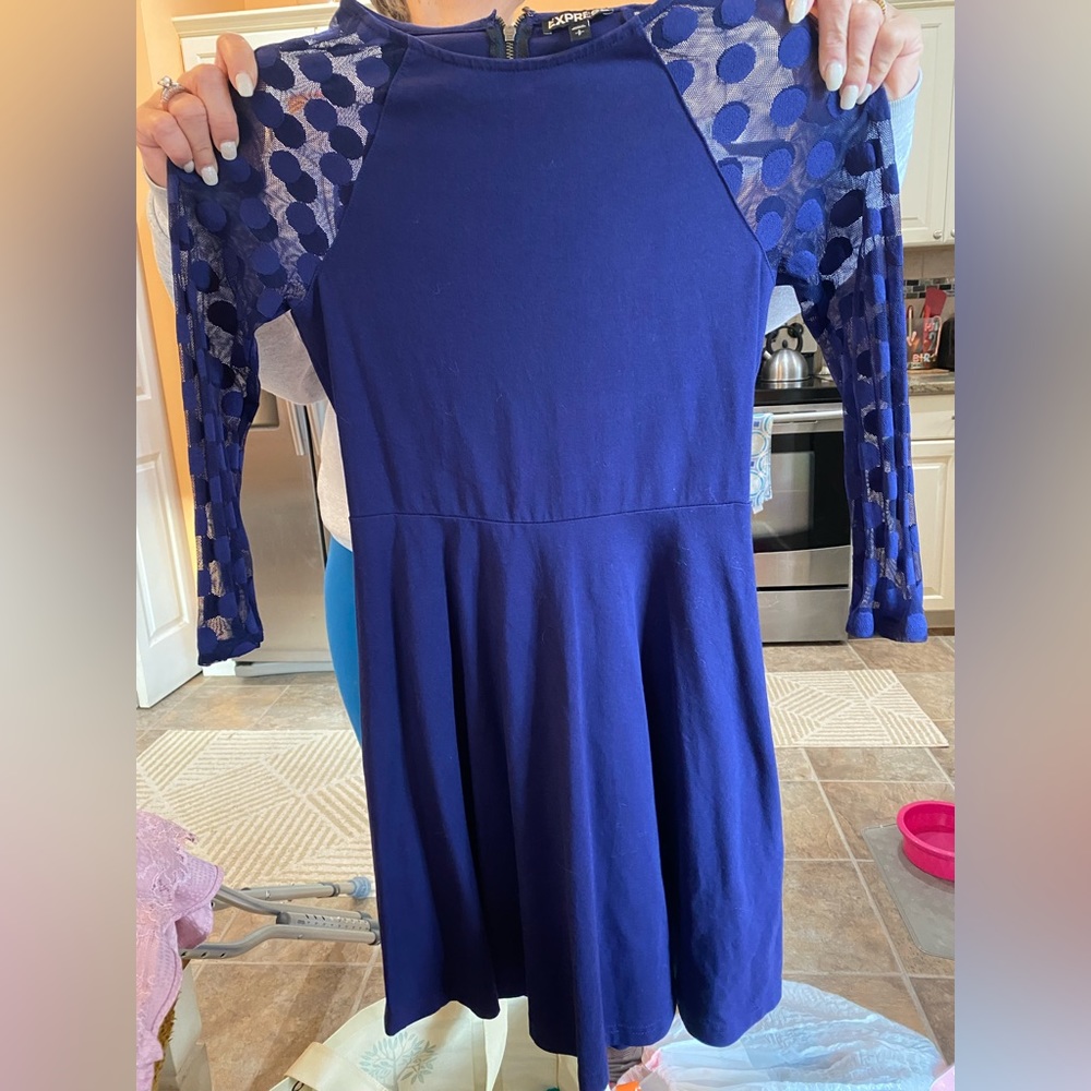 Express skater dress